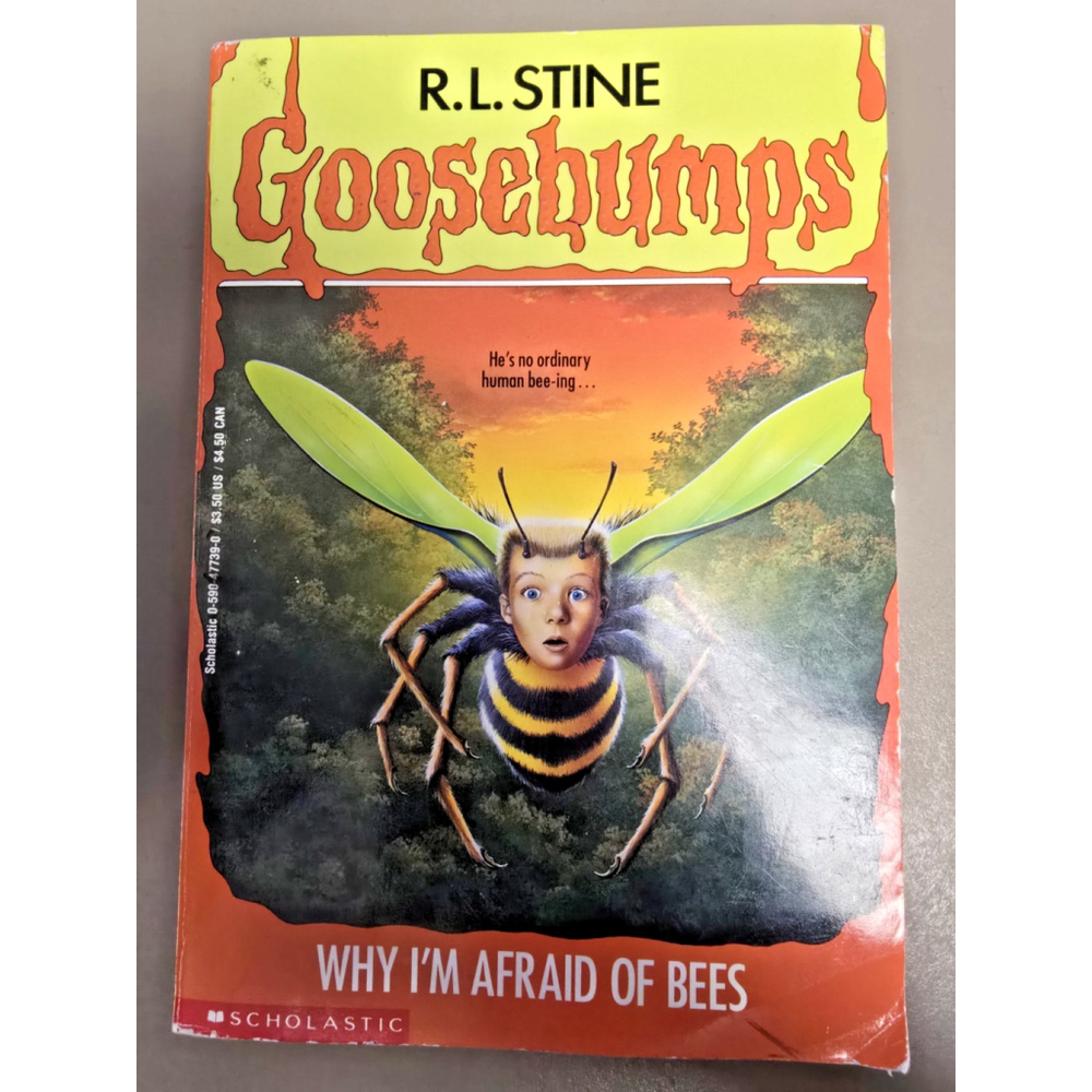 Why I'm Afraid of Bees by R. L. Stine (1994, Digest Paperback)